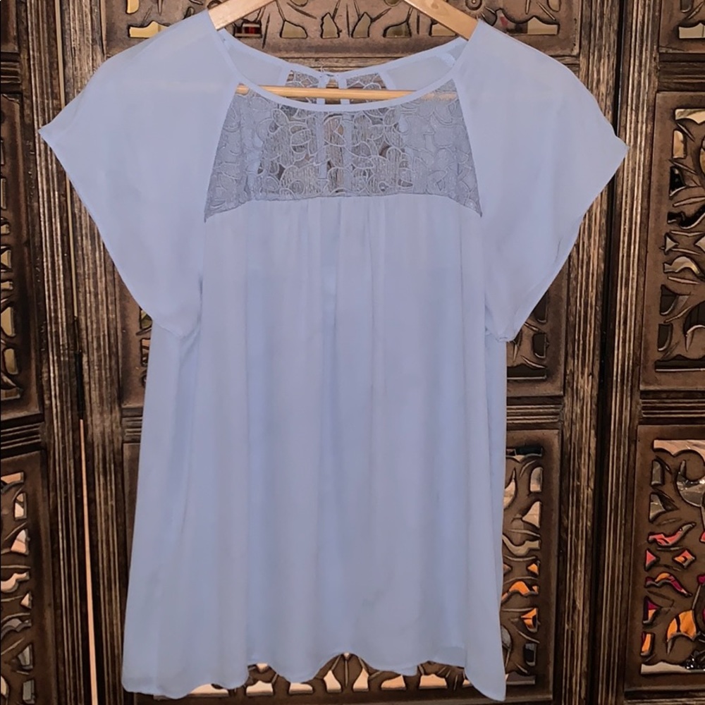 Anthropologie Maeve Babydoll Top Size 6
